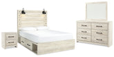 J&M Furniture - Ashley Furniture - Cambeck Queen Panel Bed with Storage, Dresser, Mirror and Nightstand - Queen Panel Bed with Storage, Dresser, Mirror and Nightstand - B192B51